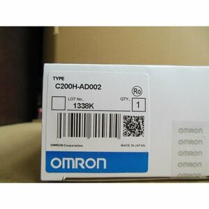 ★新品　OMRON 　オムロン　C200H-AD002 アナログ入力ユニット【6ヶ月保証付き】