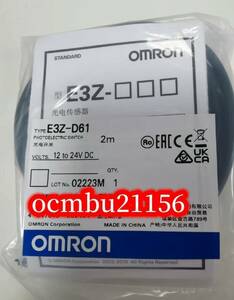★新品　OMRON 　オムロン　光電センサー E3Z-D61