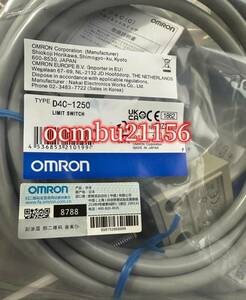 ★新品　OMRON 　オムロン　小型セーフティ スイッチ D4C-1250　10個セット【6ヶ月保証付き】