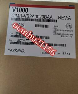 ★新品　YASKAWA / 安川電機V1000 CIMR-VB2A0020BAA インバーター 200V　【6ヶ月保証付き】