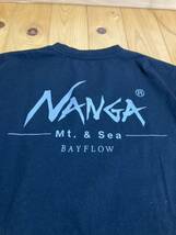 NANGAナンガTシャツBAYFLOWパタゴニア モンベル ノースフェイスカットソー 半袖_画像7