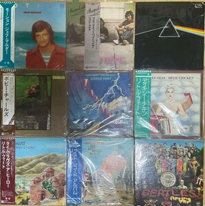LPレコード 洋楽ROCK名盤100枚まとめセット　　　LP RECORD Bob Dylan /The Band /Neil Young /Little Feat /etcwith obi