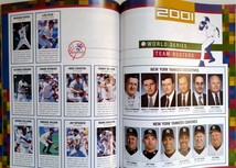 2001年 平成13年 MLB ワールドシリーズ 公式プログラム ★★ メジャーリーグ MLB NY ニューヨーク ヤンキース　ダイヤモンドバックス★★_画像9