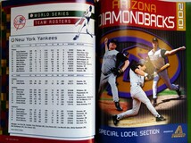 2001年 平成13年 MLB ワールドシリーズ 公式プログラム ★★ メジャーリーグ MLB NY ニューヨーク ヤンキース　ダイヤモンドバックス★★_画像10