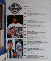 2001年 平成13年 MLB ワールドシリーズ 公式プログラム ★★ メジャーリーグ MLB NY ニューヨーク ヤンキース　ダイヤモンドバックス★★_画像2