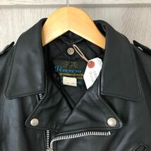 (k) schott ショット 613NS ワンスター ダブル ライダースジャケット サイズ34 60年代 黒タグ 復刻モデル ARROW LEATHERCARE レザー _画像3