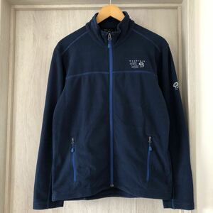 (k) Mountain Hard Wear マウンテンハードウェア om3885 マイクロチルジャケット フリース サイズS ネイビー 紺 アウトドア 