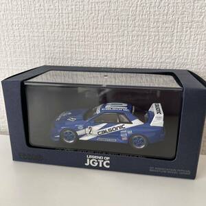 未使用 EBBRO LEGEND OF JGTC CALSONIC SKYLINE GT-R (R32) 1993 Fuji Mar 44503 ミニカー 1/43スケール