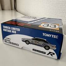 未使用 TOMYTEC NISSAN BLUE BIRD LV-N185 ニッサン ブルーバード SSS-R チーム・カルソニック1988年全日本ラリー仕様ミニカー1/64スケール_画像7