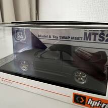 未使用 HPI NISSAN Nismo Skyline GT-R V-spec N1 (R33) Mat Black 8888 ミニカー 1/43スケール_画像4