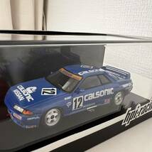 未使用 HPI NISSAN CALSONIC SKYLINE (#12) 1990 8085 JTC ミニカー 1/43スケール_画像3