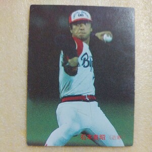 １９８７カルビー野球カード№２２石本貴昭（近鉄）
