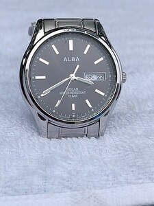 ALBA アルバ メンズ ソーラー腕時計