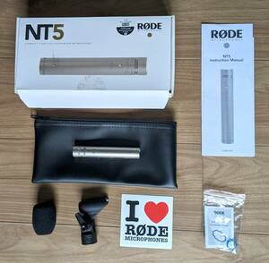 1 jpy start [ beautiful goods ]RODE NT5 condenser microphone musical instruments for load Mike 