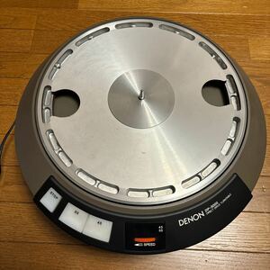 フォノモーター ／DP3000／デノン ／中古／動作確認済／33.45回転ともストロボ停止で良好／スイッチ切替スムーズ／輸送ネジあり／名器