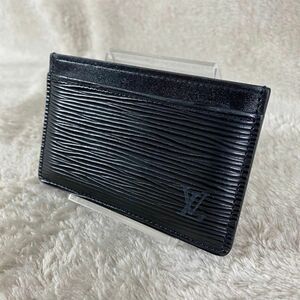 LOUIS VUITTON ルイヴィトン M63512 ブラック　黒　エピ ポルト カルト・サーンプル カードケース コインケース