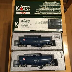 KATO 1-822 HO タキ1000 日本オイルターミナル色 2台（タキ1000-666 タキ1000-447）