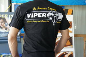 Viper wiper security alarm Apparel T-shirt USA apparel T- shirt L size free shipping 