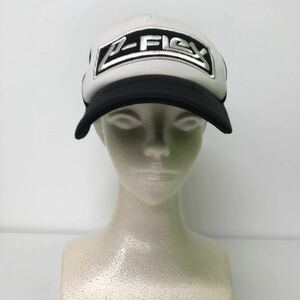 SK210 キャップ 帽子 CAP 黒 P-FREX フリーサイズ　企業ロゴ　実物