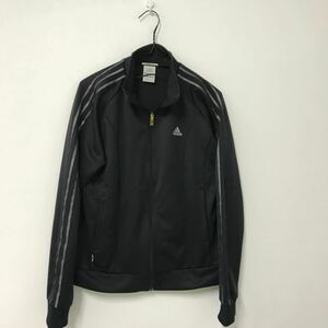 SK267 アディダス adidas ブラック スポーツ トラックトップ 