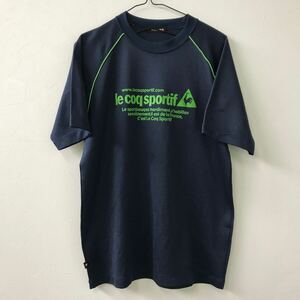 SK269 スポーツウェア　半袖 lecoqsportif 紺　M　ルコック