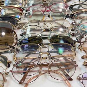 ジャンク メガネ 眼鏡フレーム・サングラス 200点以上まとめ売り②まとめて 大量 セット セリーヌ イヴサンローラン等の画像5