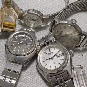 ジャンク 機械式 ヴィンテージ腕時計 まとめ売り 手巻き 自動巻き セイコー SEIKO シチズン CITIZEN TISSOT ティソ ブランド vintageの画像4