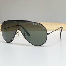 ◆B&L Vintage Ray-Ban USA ボシュロム社製 ヴィンテージ レイバン サングラス Wings ウイングス ブラック G-15 メンズ_画像1