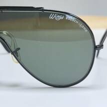 ◆B&L Vintage Ray-Ban USA ボシュロム社製 ヴィンテージ レイバン サングラス Wings ウイングス ブラック G-15 メンズ_画像8