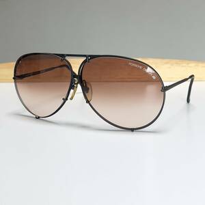 ◆PORSCHE DESIGN by CARRERA ポルシェデザイン バイ カレラ ティアドロップサングラス オーストリア製 ヴィンテージ ブラック 黒