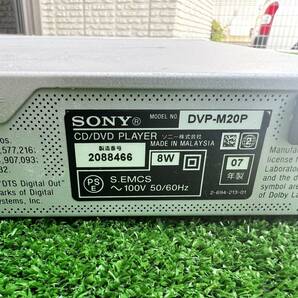 SONY DVDプレーヤー DVP-M20P / 本体・リモコン（RMT-D175J R)の画像7