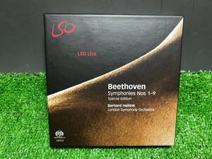 SACD 紙ジャケ BERNARD HAITINK/BEETHOVEN:SYMPHONIES NOS 1-9/LSO LIVE CD　/CD21