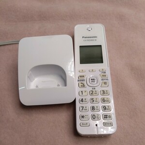  Panasonic with charger cordless handset KX-FKD404-W