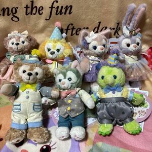 新品未使用☆ディズニーシーFrom All of Us ★ぬいぐるみバッジ全セット☆