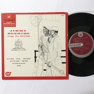 US ORIG 10インチ LP■Jimmy Rushing■Sings The Blues■Vanguard ジャズ・シンガー アメリカ盤 オリジナル モノラル【試聴できます】