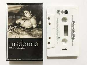 ■カセットテープ■マドンナ Madonna『Like A Virgin』「Material Girl」収録■同梱8本まで送料185円