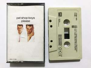 ■カセットテープ■ペット・ショップ・ボーイズ Pet Shop Boys『Please』「West End Girls」収録■同梱8本まで送料185円