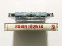 ■カセットテープ■ロビン・トロワー Robin Trower『In The Line Of Fire』■同梱8本まで送料185円_画像3