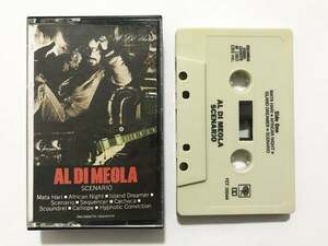 # cassette tape #aru*ti*me Ora Al Di Meola[Scenario] Jazz * Fusion # including in a package 8ps.@ till postage 185 jpy 