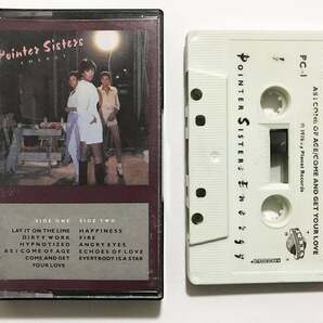 ■カセットテープ■ポインター・シスターズ Pointer Sisters『Energy』78年作 R&B ソウル■同梱8本まで送料185円の画像1