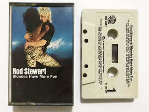 ■カセットテープ■ロッド・スチュワート Rod Stewart『Blondes Have More Fun』「アイム・セクシー」収録■8本まで送料185円