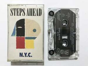 # cassette tape # step s*a head Steps Ahead[N.Y.C] Jazz * Fusion # including in a package 8ps.@ till postage 185 jpy 