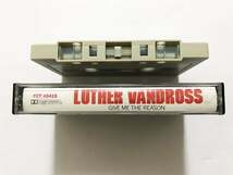 ■カセットテープ■ルーサー・ヴァンドロス Luther Vandross『Give Me The Reason』R&Bソウル■同梱8本まで送料185円_画像3