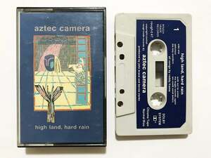 # cassette tape #az Tec * camera Aztec Camera[High Land Hard Rain]1st album ne or ko# including in a package 8ps.@ till postage 185 jpy 