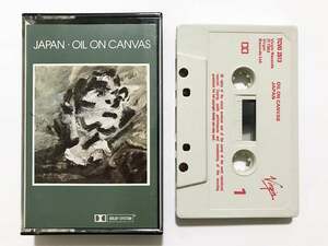 # cassette tape # Japan Japan[Oil On Canvas] live * album David * sill Vian # including in a package 8ps.@ till postage 185 jpy 