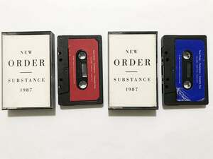 # cassette tape # new * order New Order[Substance]2 pcs set # including in a package 8ps.@ till postage 185 jpy 