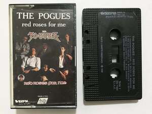 # cassette tape # Poe gsPogues[Red Roses For Me]1st album # including in a package 8ps.@ till postage 185 jpy 