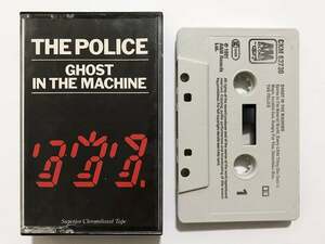 # cassette tape # Police Police[Ghost In The Machine]4th album # including in a package 8ps.@ till postage 185 jpy 