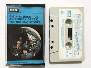 # cassette tape # low ring * Stone zRolling Stones[Big Hits (High Tide & Green Grass)]teka era single no. 1 compilation #