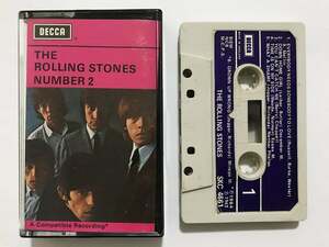 # cassette tape # low ring * Stone z[Rolling Stones No.2]2nd album # including in a package 8ps.@ till postage 185 jpy 